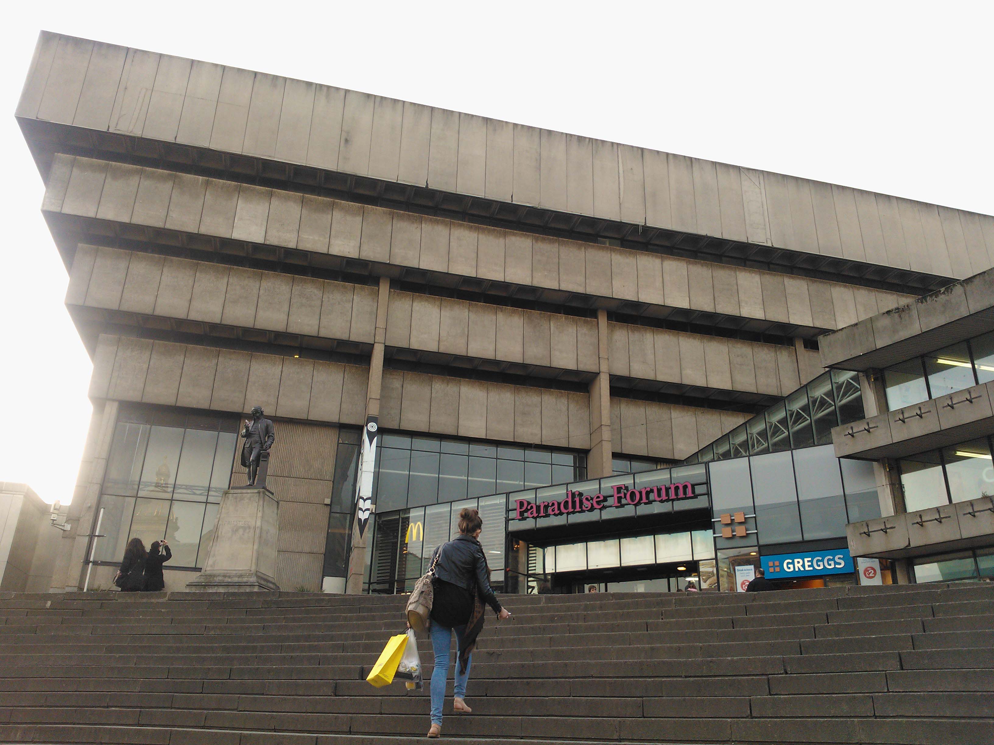 Birmingham 70s shopping Centre